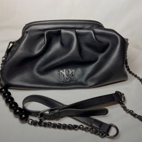NWT Badgley Mischka Hinge Closure Clutch/Strap Bag - Picture 2 of 13
